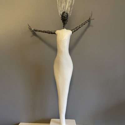 Rachel Ducker Plaster Figure