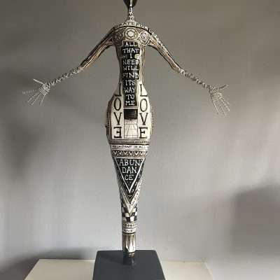 Rachel Ducker Painted Figure