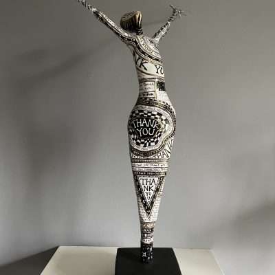 Rachel Ducker Painted Figure